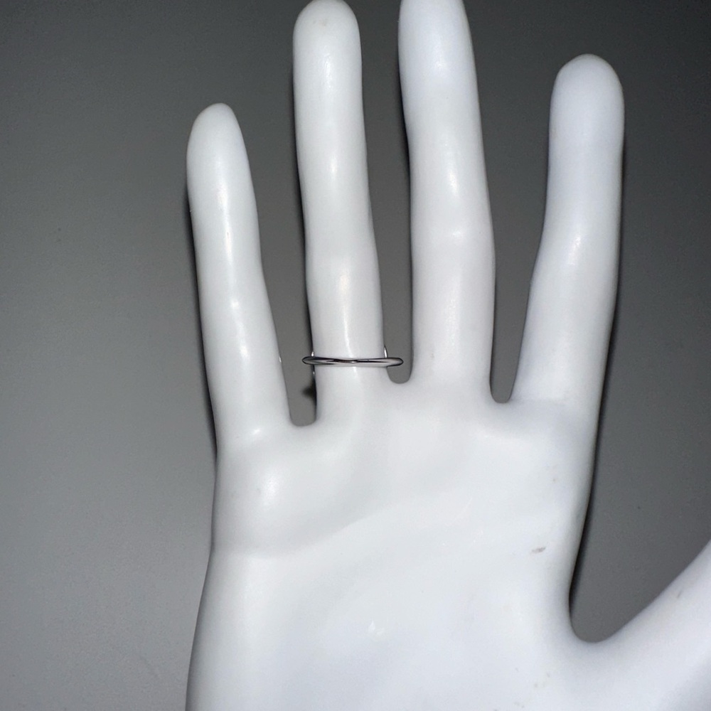 NEW Awe Inspired silver mother of pearl celestial circular hippie boho ring 5 - Picture 5 of 6